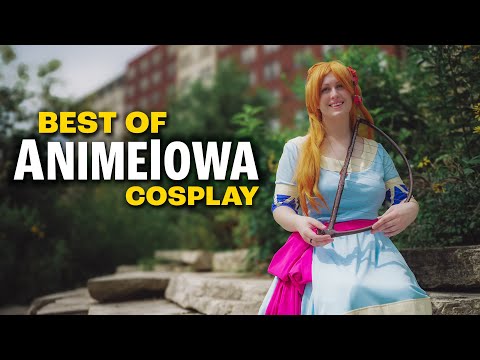 BEST OF ANIMEIOWA 2025 4K COSPLAY HIGHLIGHTS MUSIC VIDEO CORALVILLE IOWA MIDWEST ANIME CONVENTION