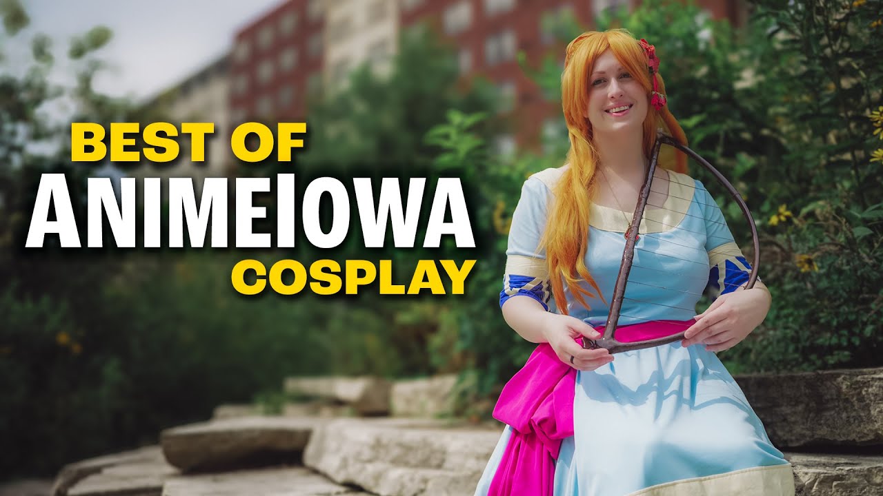 BEST OF ANIMEIOWA 2025 4K COSPLAY HIGHLIGHTS MUSIC VIDEO CORALVILLE IOWA MIDWEST ANIME CONVENTION