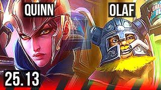 QUINN vs OLAF (TOP) | KR Master | 25.13
