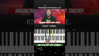 Harmonic minor piano chord theory