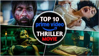 Top 10 Best MYSTERY THRILLERS Movies Must Watch on Prime Video😱