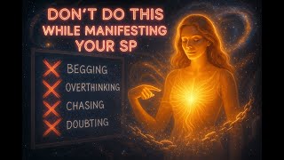 If you’re struggling to manifest an SP, do this now!