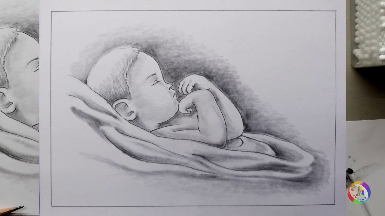 How to Use Graphite Powder and Ear buds for Shading... - YouTube
