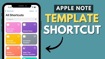 Apple Note Templates You Can Reuse with 1 Tap