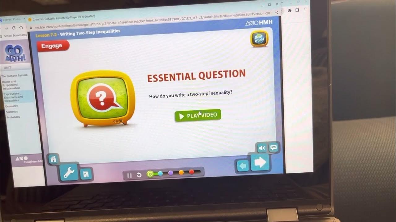 How to Use MyHRW Student Interactive and Personal Math Trainer - YouTube