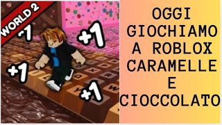 Oggi (roblox) parkour tastiera di cioccolato e caramelle ⭐♥️