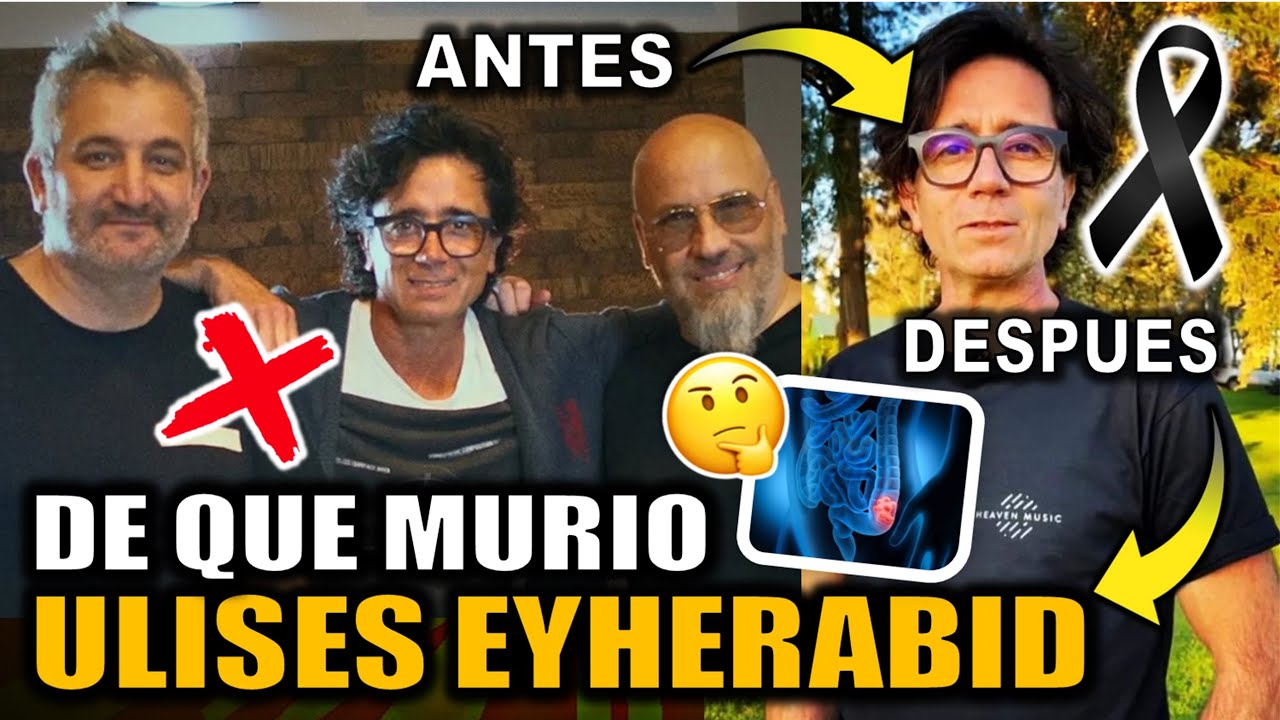 De que murio ULISES EYHERABIDE hoy LA VERDAD del vocalista de RESCATE ...