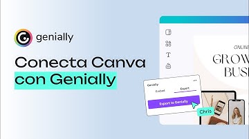 Conecta Canva con Genially | Crea contenido interactivo