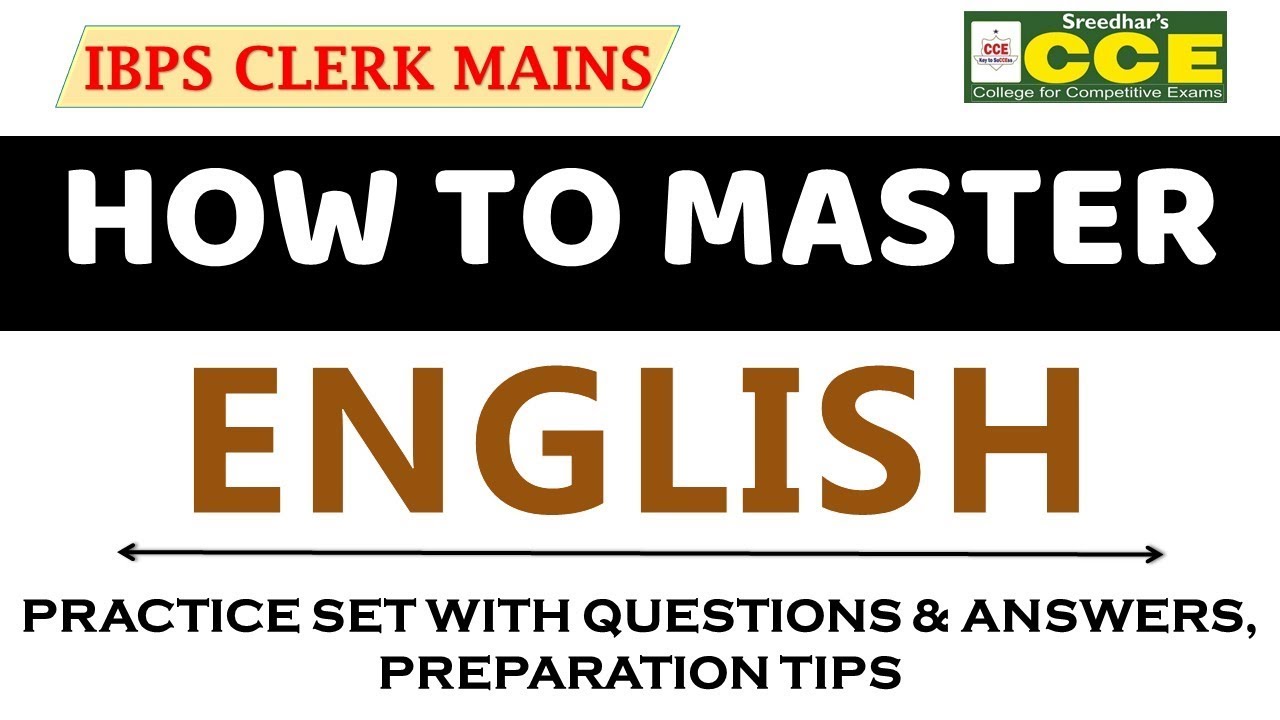 IBPS Clerk Mains English MT 03 | How to Answer English Questions | Practice Set | Preparation Tips camera iphone 8 plus apk