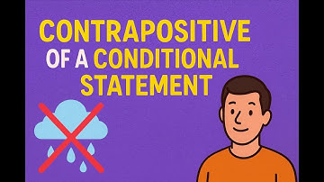 What is the Contrapositive of a Conditional Statement? | Geometry Simply Explained