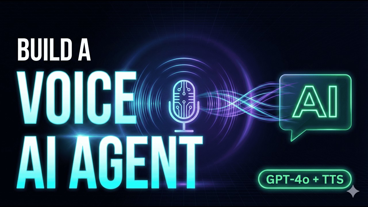 Voice AI agent interface showing conversation about quantum computing