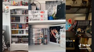 Manga shelving TikTok compilation #2