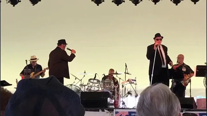 Blues Brothers tribute Ron Van Den Busch & Mike Pe...