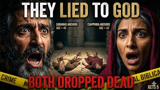 The Couple Who Lied to God and Both Dropped Dead — Acts 5