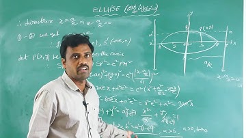 Sr Inter Mathematics 2B - Ellipse - Part -1