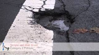 SCF TV Report Loose Manhole Cover, Category 2 Pothole