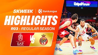 INTENSE BATTLE IN MILANO! 💪 MILANO VS MONACO – HIGHLIGHTS – EUROLEAGUE R3