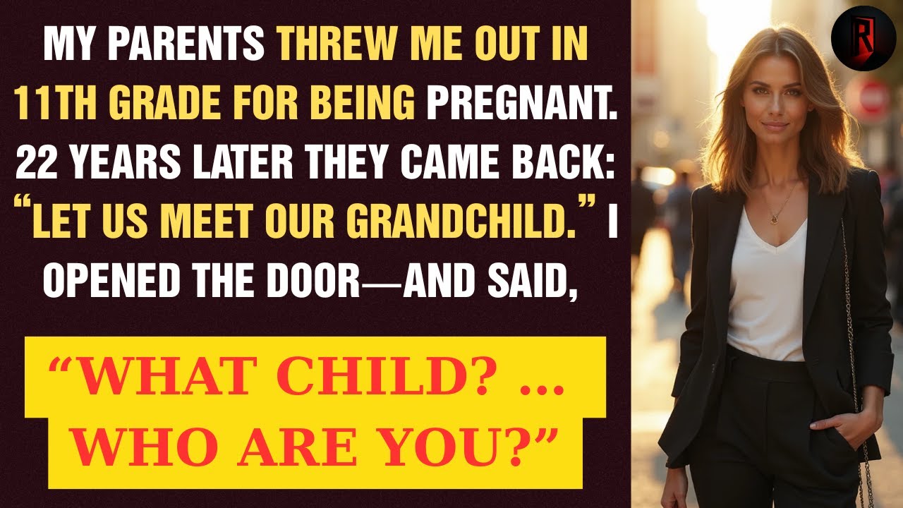 MY PARENTS KICKED ME OUT AT 17 — 22 YEARS LATER THEY CAME WITH PAPERS...