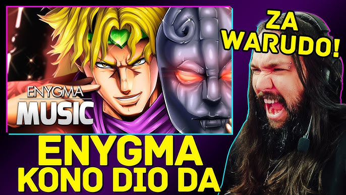 Enygma - Kono Dio Da!, Dio Brando (Letra) 🧛 - Disponível também no Y