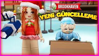 BROOKHAVEN YENİ GÜNCELLEME KIŞ VE KAR ⛄️ ROBLOX KÜBRA NİSA