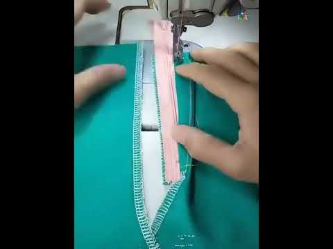 شاهد كيفية خياطة سحاب السروال بطريقة محترفة