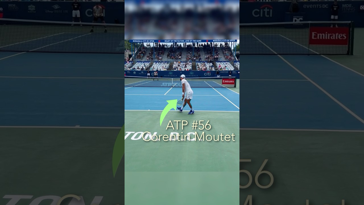 Solid Point vs ATP #59 Corentin Moutet #tennisplayer #tennislife #tennis