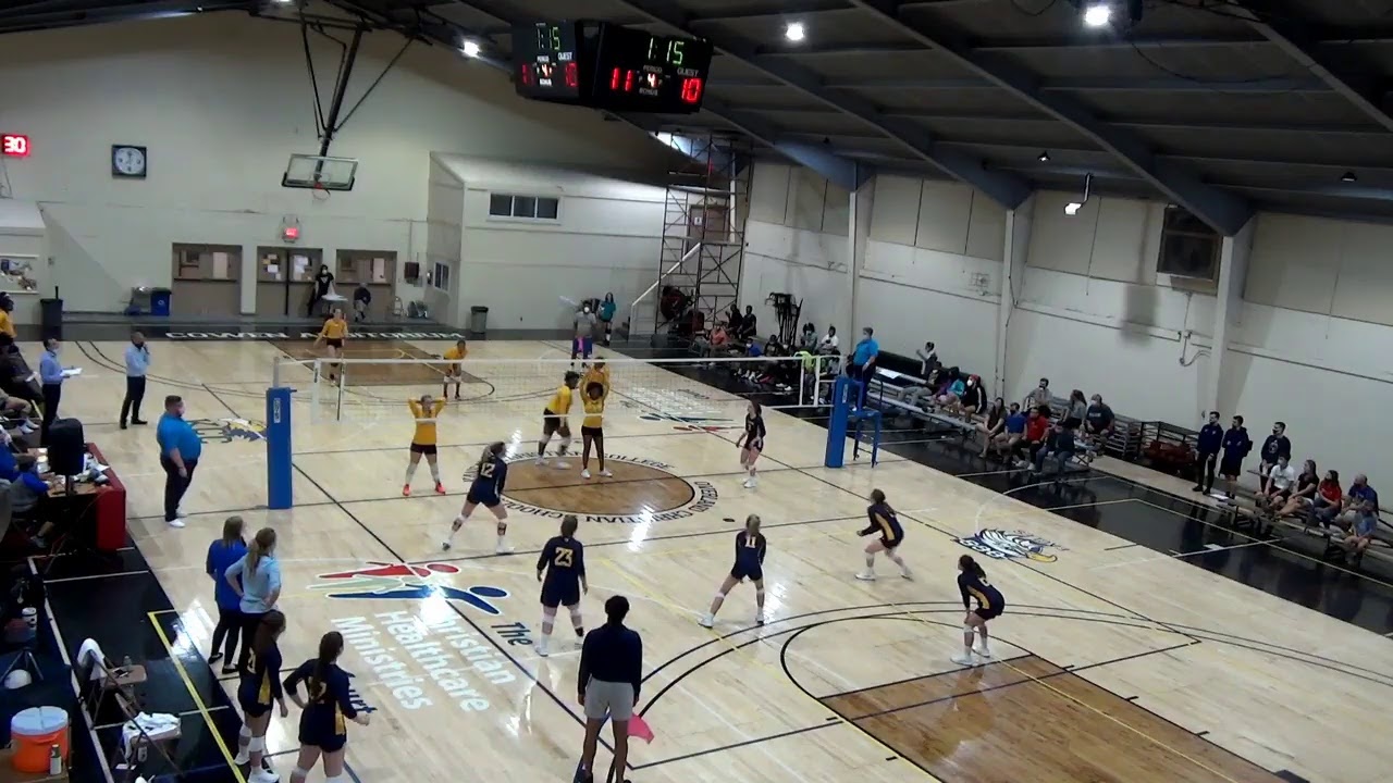 Kansas Christian Volleyball vs. Spurgeon YouTube