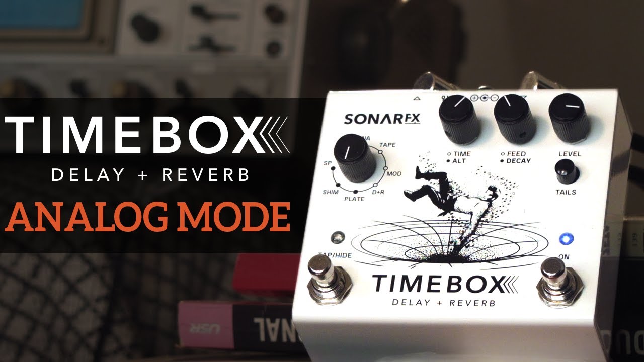 SonAr fx - Timebox Delay + Reverb - Modo Analog