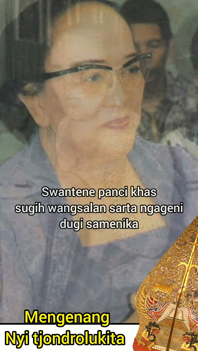 103 taun Mengenang Nyi Tjondrolukita