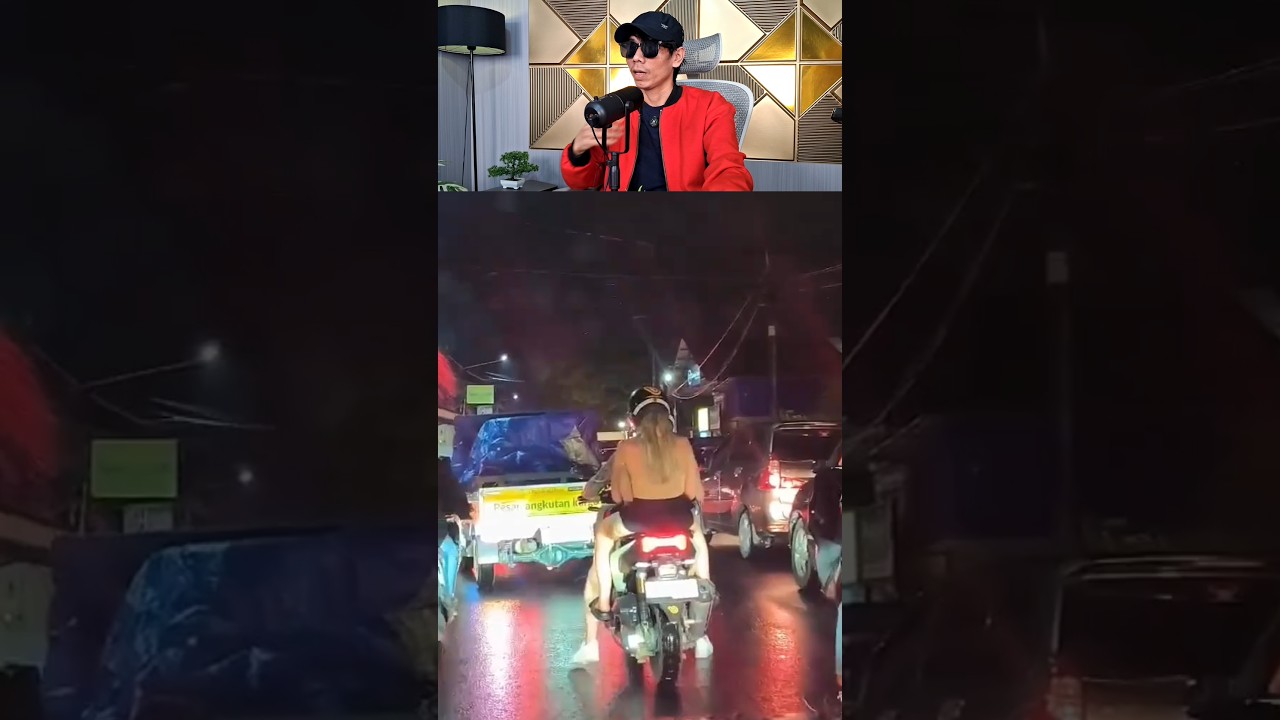 Gas terooooos pak bule...😅 