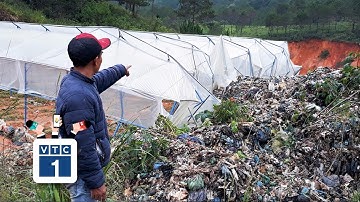 Bãi rác Cam Ly đổ xuống trang trại của dân