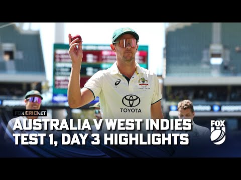 Australia v West Indies - First Test, Day 3 Highlights I 19/01/24 I Fox Cricket