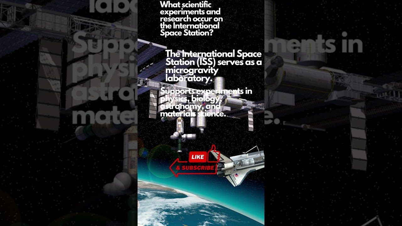 WHAT SCIENTIFIC EXPERIMENTS ARE CONDUCTED IN SPACE STATION?