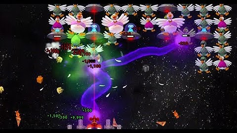 SKILLED SQUAWK BLOCK GAMEPLAY - Chicken Invaders Universe (Quest 27.9)