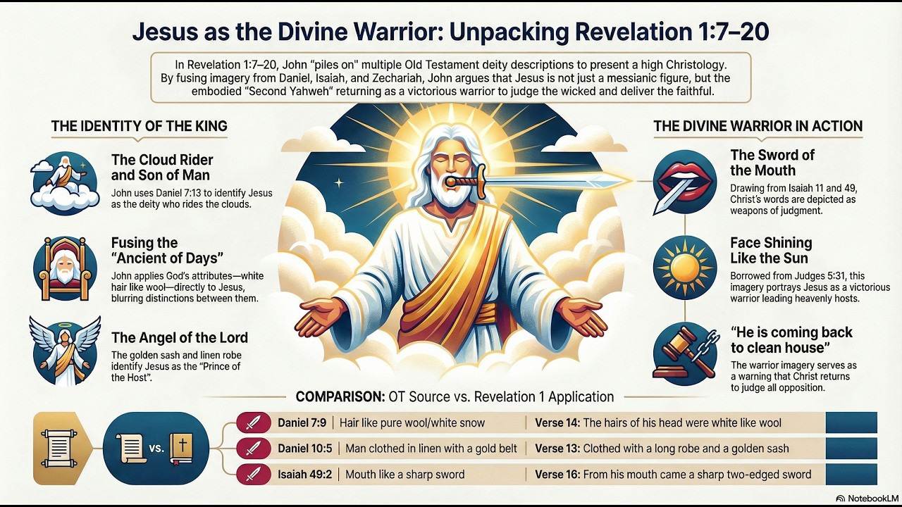 Naked Bible 355 The Divine Warrior of Revelation 1 vs 7 20