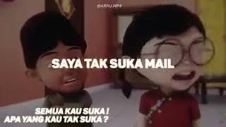 Mei mei tak suka mail