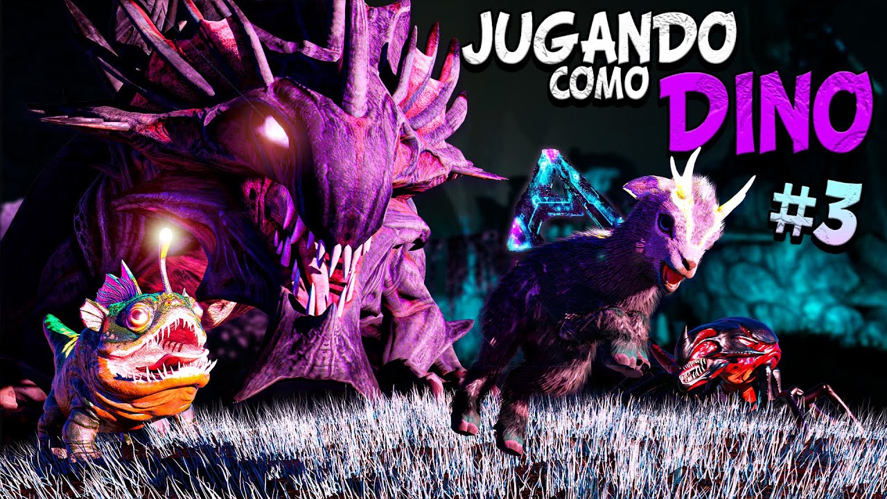 EVOLUCIONAMOS a lo que MATAMOS 👽 ARK: Aberration | Jugando como Dino - Play As Dino #3