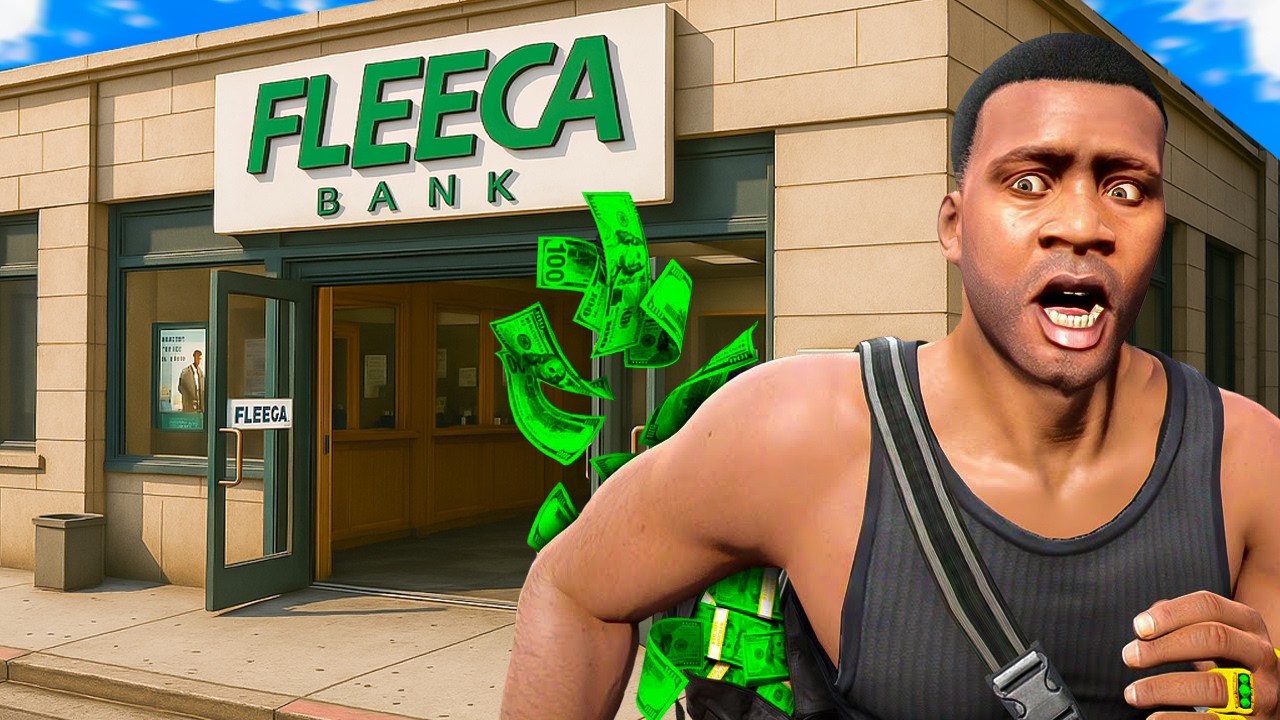 FRANKLIN BRAQUE TOUTE LA VILLE SUR GTA 5 ! (Objectif : 5 MILLIONS)