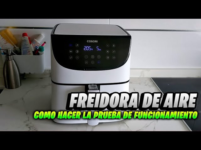 ✓ Prueba de funcionamiento de la freidora de aire COSORI 5.5 Litros 