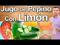 Jugo De Pepino Y Limón Para Todo! - Para Qué Sirve? - Beneficios Para Tu Salud Y Belleza