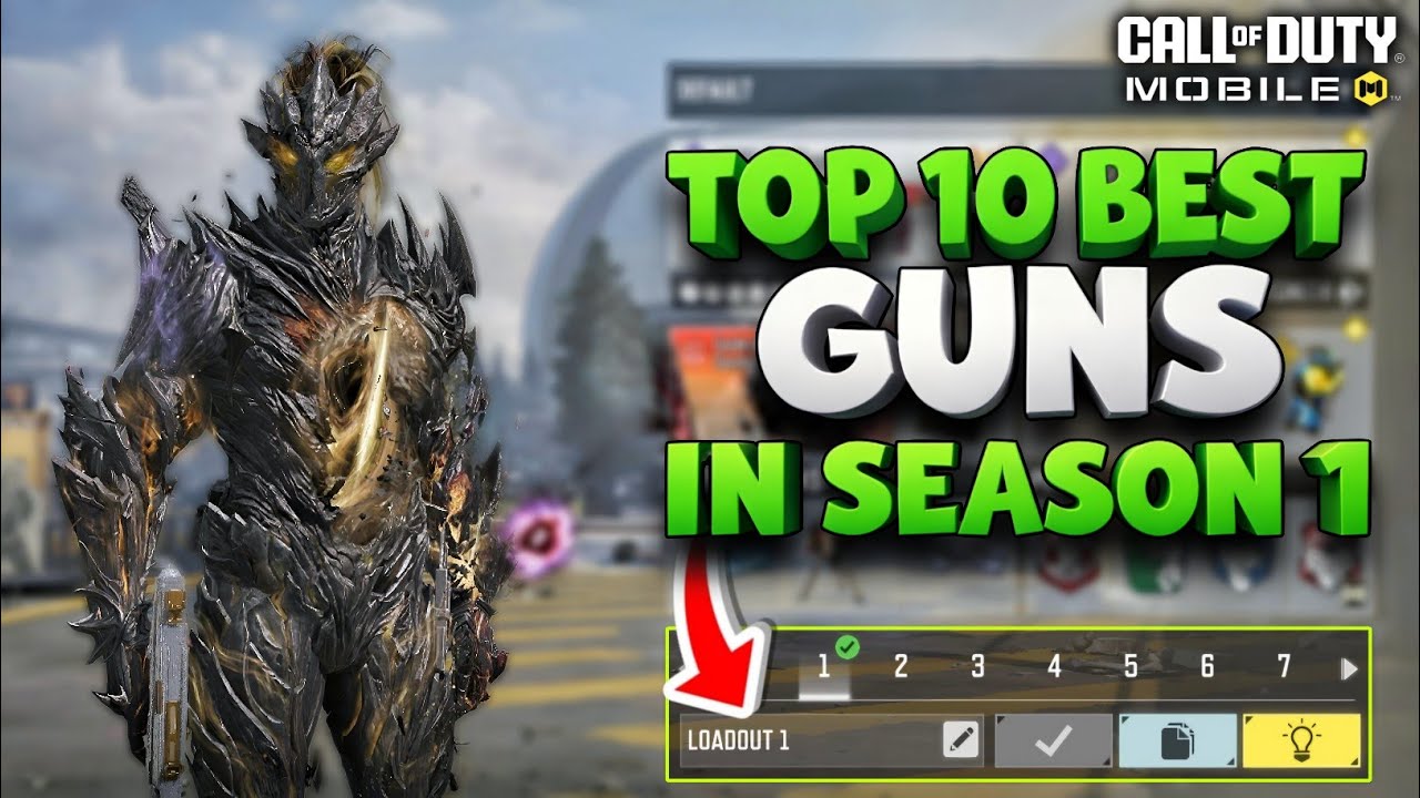 Top 10 Best Guns in COD Mobile Season 1 – Best Loadouts & Meta Weapons 