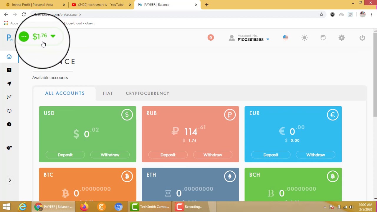 New Rubble Earning Website 2020 ||Live Withdraw Proof 800 Rubble ||Earn Daily 500 Rubble|Urdu Hindi|