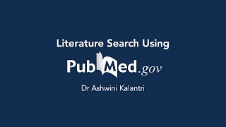 Literature Search using Pubmed