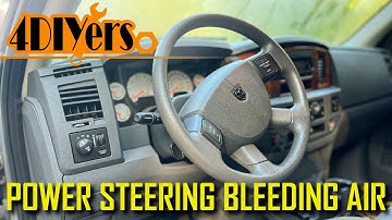 How to Bleed the Power Steering System on a Dodge Ram