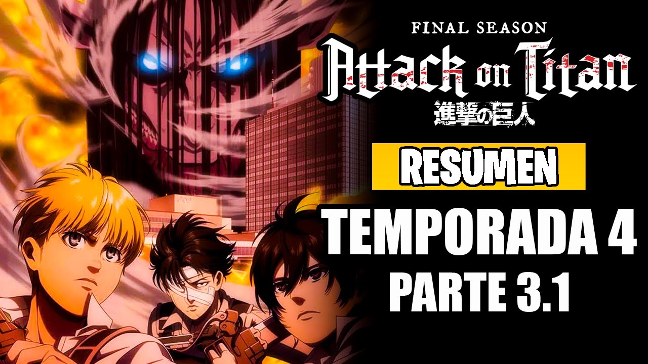 Shingeki no Kyojin 4: sinopsis y más detalles de la parte 3 de la temporada  final, Attack on Titan, Ataque a los titanes, Anime de Crunchyroll, Serie nnda nnlt, DEPOR-PLAY