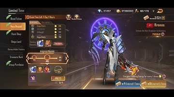 Garena Contra 1st SS Red hero Kronos event