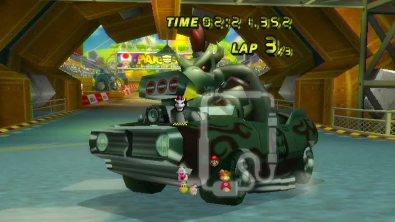 Mario Kart Wii - Dry Bowser, Flame Flyer