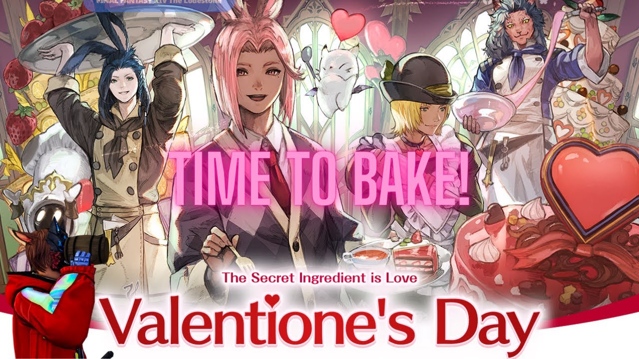 Now THAT is a cake! FFXIV Valentine's event 2026