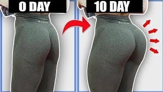 10-Minute Booty Workout To Grow And Tone Your Glutes At Home 🍑🔥🥵