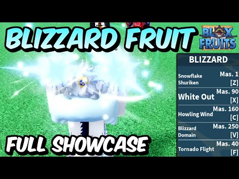 Full Blizzard Showcase on Blox Fruits Update 18 - BiliBili